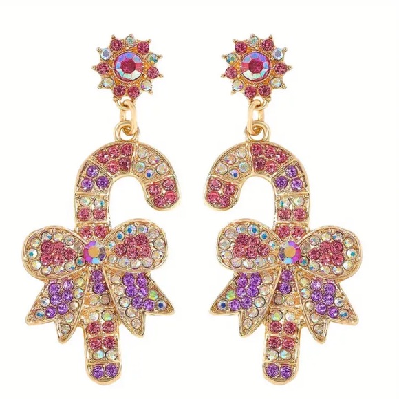 Rhinestone Candy Canes - Picture 7 of 7